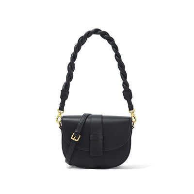 Bolso Crossbody de Cuero Redondo para Mujer - Image 5