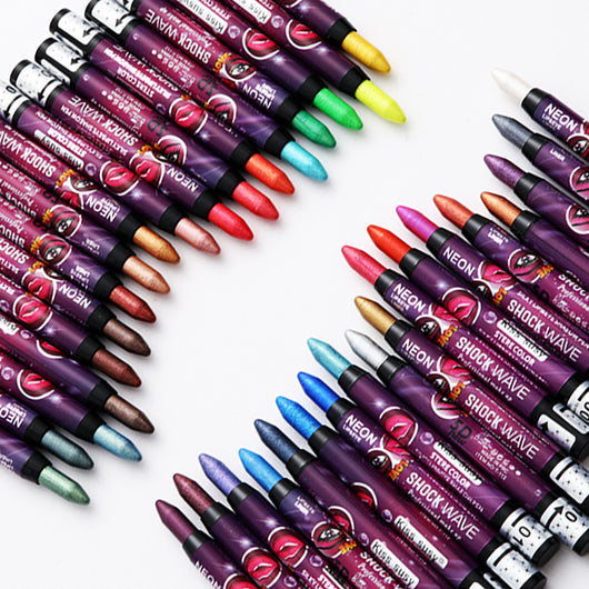Lápiz de Sombra Ojos Larga Duración - Maquillaje Shimmer Resistente - Image 40