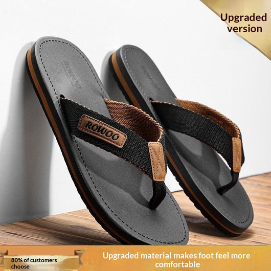 Sandalias de Playa para Hombre con Tiras de Tela Antideslizante - Image 8