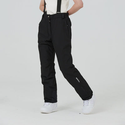 Pantalones de Esquí Impermeables y Térmicos con Cintura Elástica - Image 4