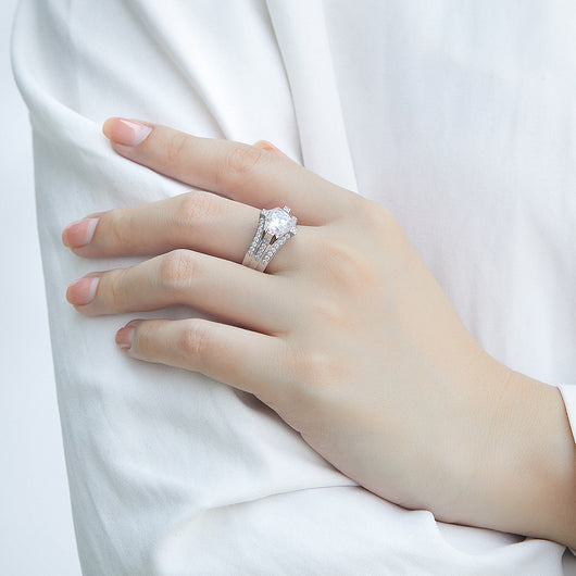 Anillo de Plata Esterlina con Cuatro Puntas - Image 7