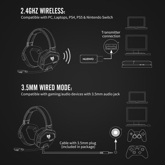Auriculares Gaming Inalámbricos con Cancelación de Ruido - Image 4