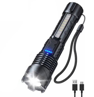 Linterna LED de Aleación de Aluminio con Zoom Telescópico - Image 8