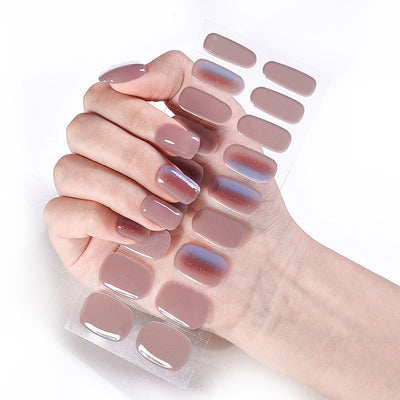 Pegatinas de Uñas en Gel Semipermanente 3D - Impermeables y Duraderas - Image 42