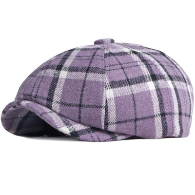 Sombrero Octagonal a Cuadros para Mujer - Image 9