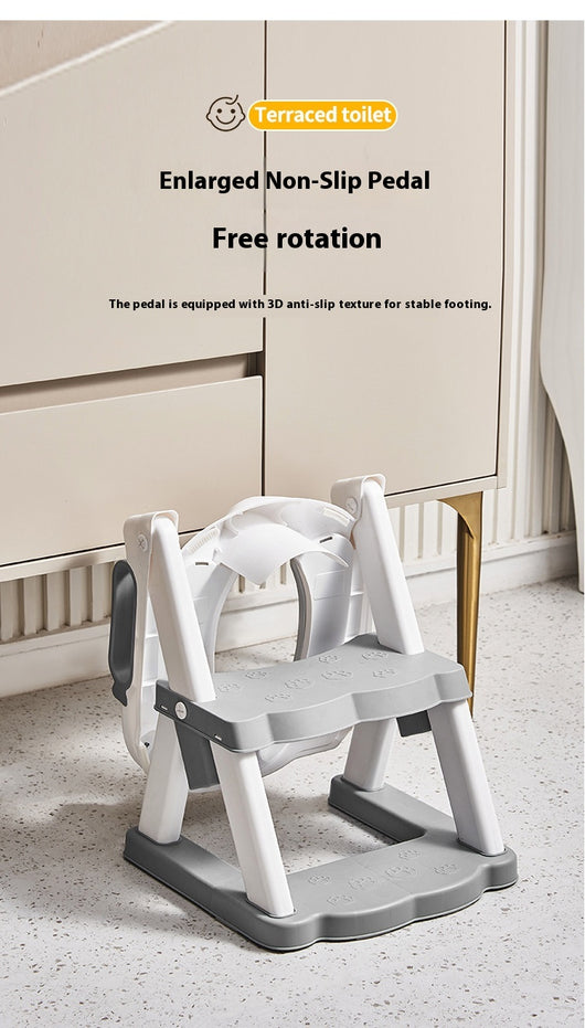 Escalera de Baño Infantil con Asiento de Inodoro y Reposapiés - Image 24