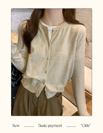 Cardigan Tejido Gris para Mujer - Abrigo Suéter Premium Otoño - Image 20