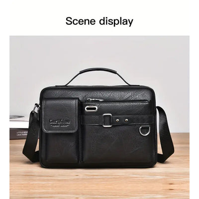 Bolsa Crossbody Commuter Premium para Hombre - Estilo Casual - Image 14