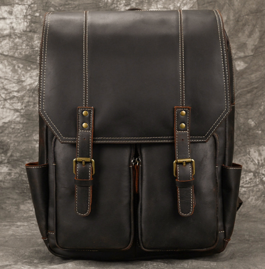 Mochila de Viaje en Cuero Genuino Premium para Hombre - Image 11