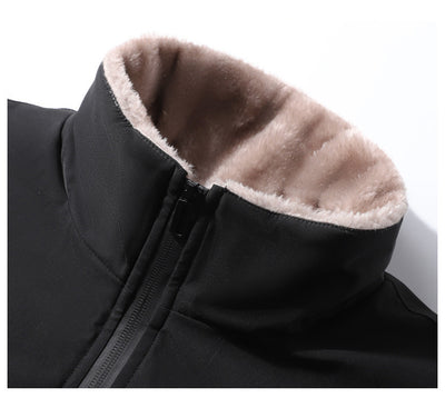 Chaqueta de Cordero Acolchada para Hombre Talla Grande - Calidez Extrema - Image 7