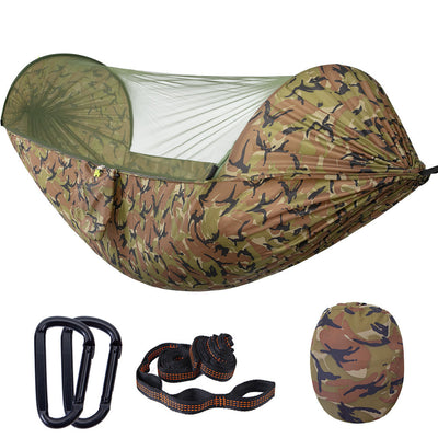 Hamaca de Camping Doble con Mosquitero Automático de Apertura Rápida - Image 10