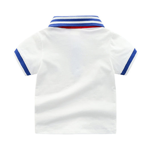 Polo Infantil de Manga Corta con Solapa Clásica - Image 11
