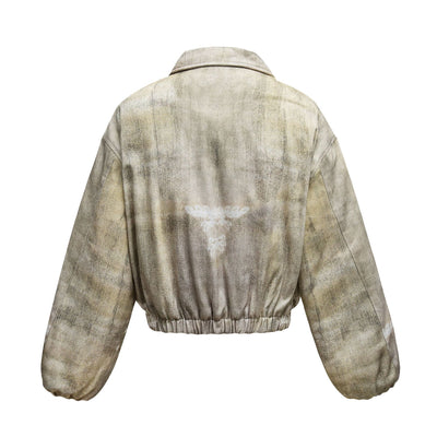 Chaqueta Acolchada de Algodón con Estilo Retro Americano 3D - Image 2