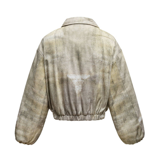 Chaqueta Acolchada de Algodón con Estilo Retro Americano 3D - Image 2