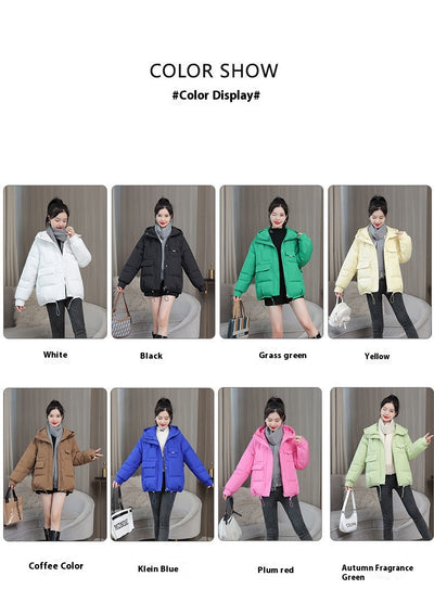 Chaqueta Holgada de Algodón en Colores Pastel para Mujer - Image 16