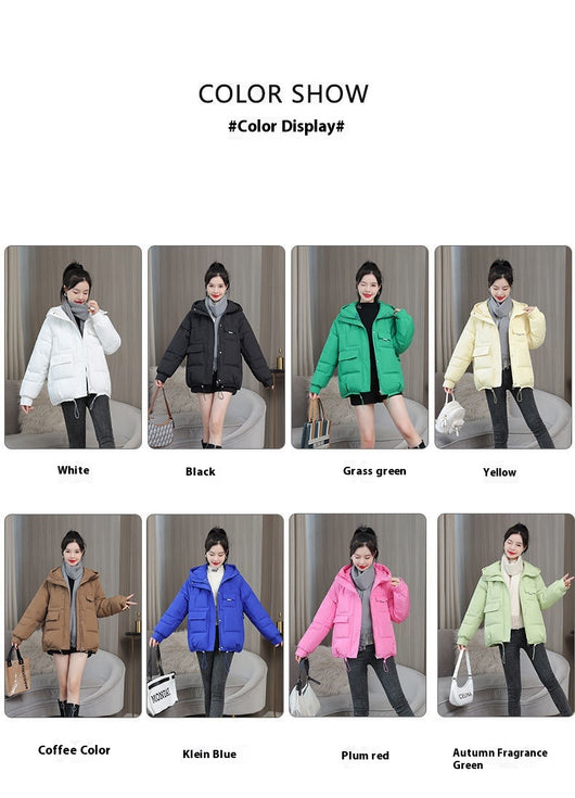 Chaqueta Holgada de Algodón en Colores Pastel para Mujer - Image 16