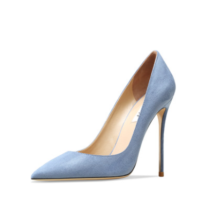 Tacones Altos de Gamuza Verde Oscuro para Mujer - Image 21