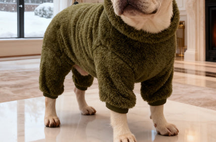 Suéter Cálido de Cuello Alto para Mascotas de Cuatro Patas - Image 3