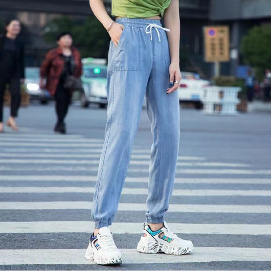 Pantalones Harem Capri Ajustados para Mujer - Corte Moderno y Favorecedor - Image 6