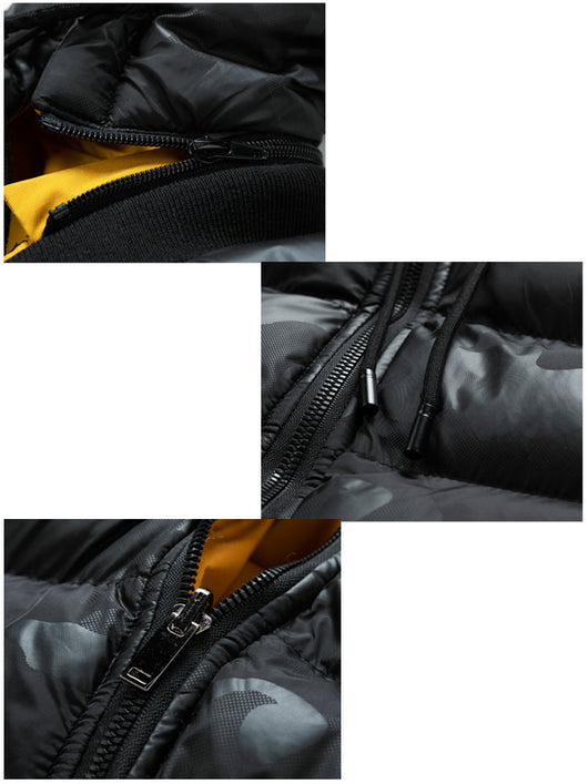 Chaqueta Casual Reversible para Hombre - Estilo Coreano de Algodón - Image 15