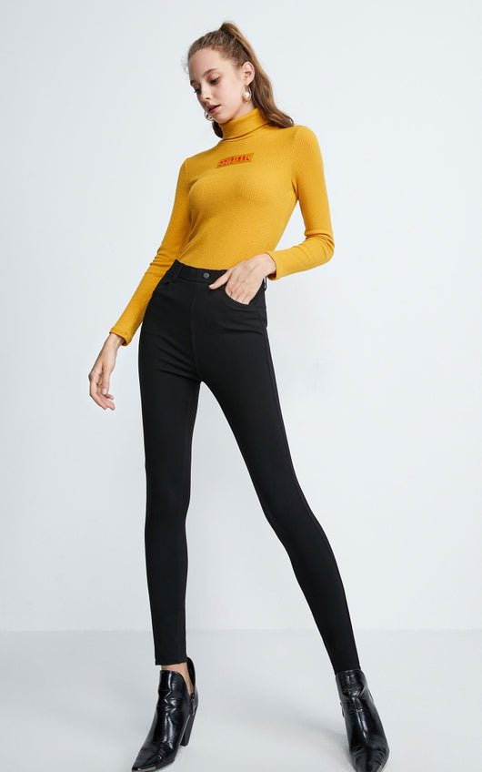 Leggings Negros Ajustados Elásticos Versátiles - Image 15