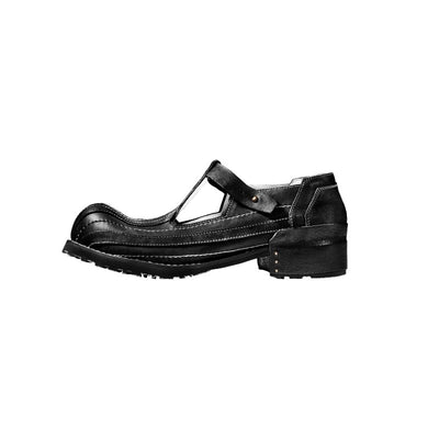 Zapatos de Cuero Vintage Transpirables para Verano - Image 5