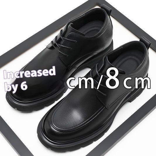 Zapatos Formales de Cuero con Plantilla Elevadora para Hombre - Image 2