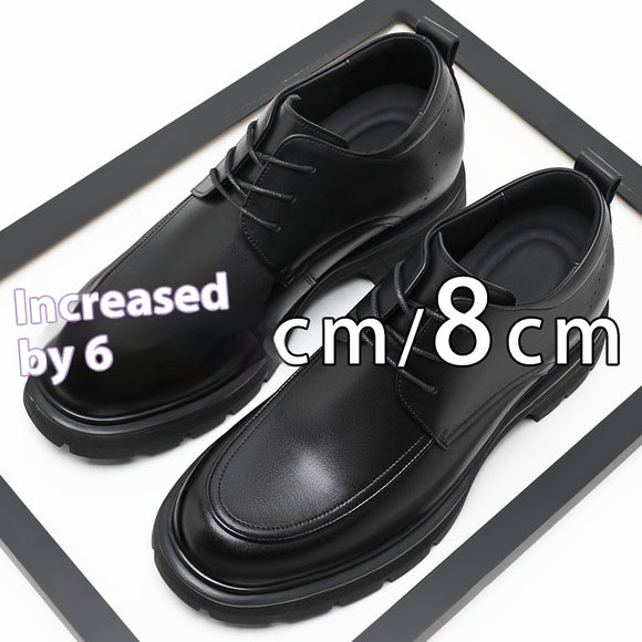Zapatos Formales de Cuero con Plantilla Elevadora para Hombre