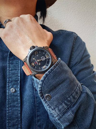 Reloj Aviador Vintage - Tendencia de Moda Clásica - Image 13