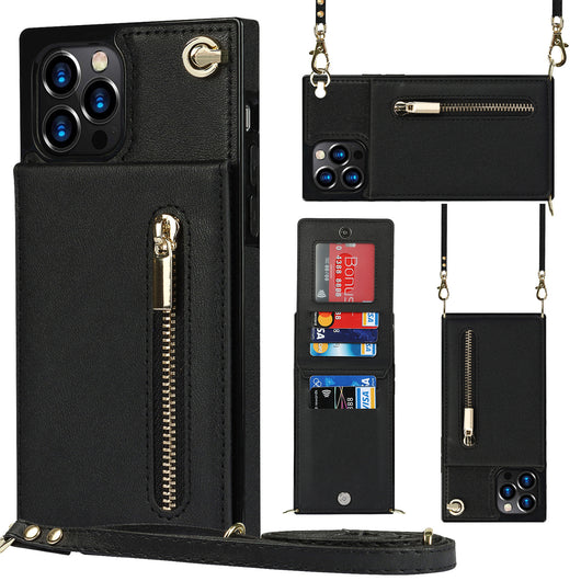 Cartera Messenger de Cuero PU para Mujer con Compartimento para Teléfono - Image 10