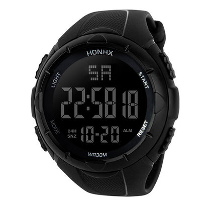 Reloj Deportivo Digital Negro Pantalla Grande con Tecnología Electrónica - Image 4