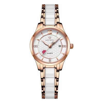 Reloj de Cuarzo con Calendario y Cerámica Diamond - Image 8