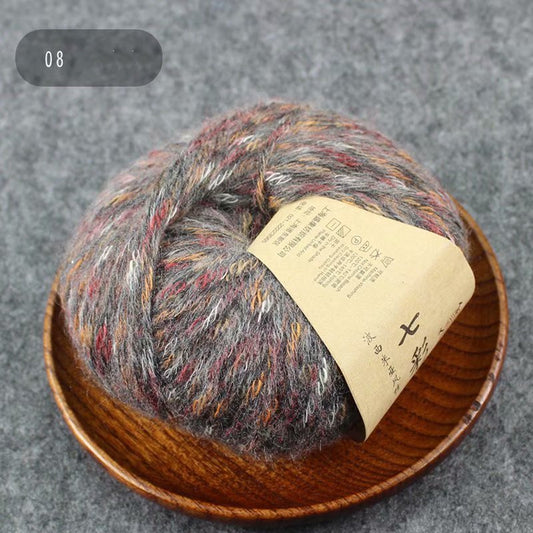 Hilo de Lana Multicolor para Crochet Artesanal - Ovillo Mediano Grueso - Image 2