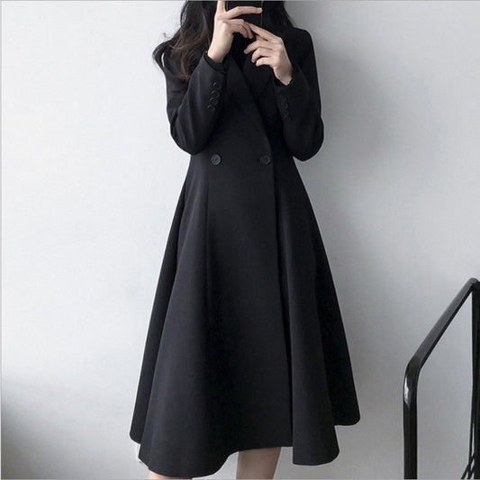 Abrigo Trench Coat Largo Talla Grande para Mujer - Colección Otoño