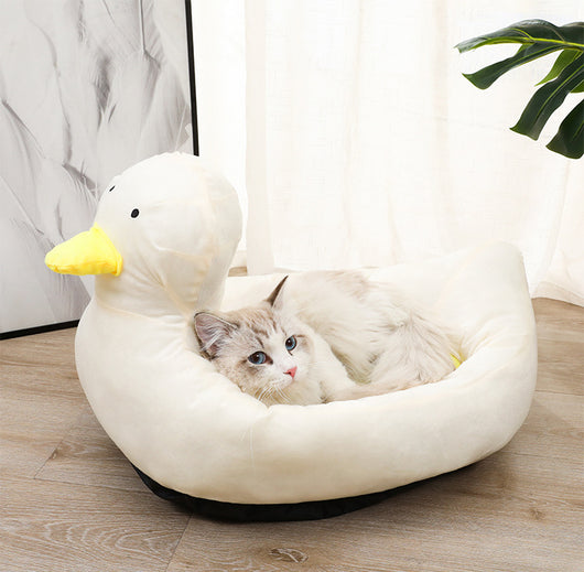 Nido Acogedor para Gatos - Pato Ballena Ultra Suave - Image 10