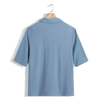 Conjunto Casual de Verano para Hombre: Playera Manga Corta y Pantalón Recto Cómodo - Image 22