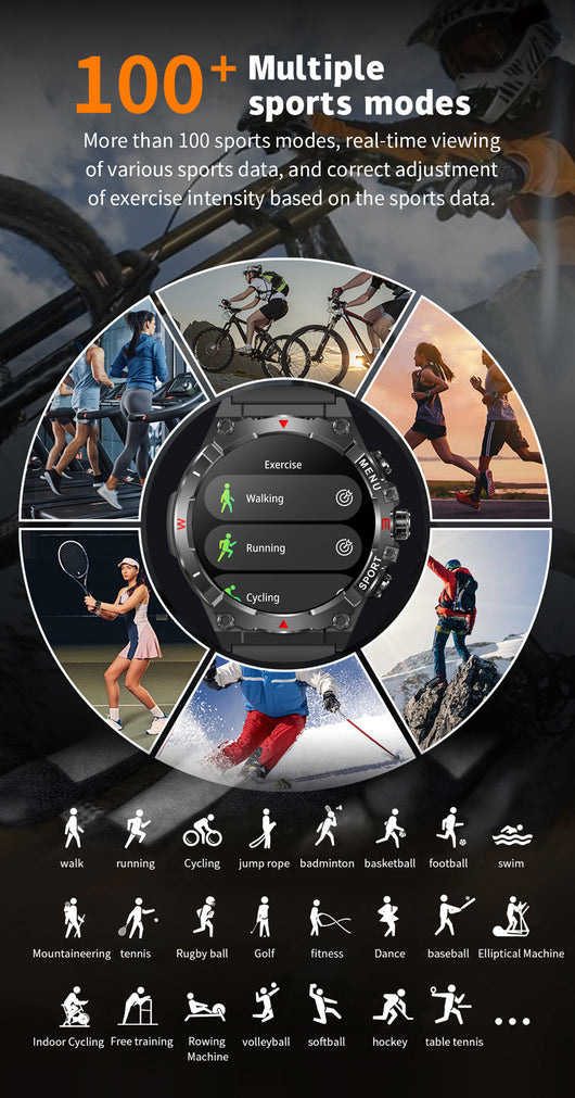 Reloj Deportivo GPS con Brújula, Altímetro y Barómetro - Image 17