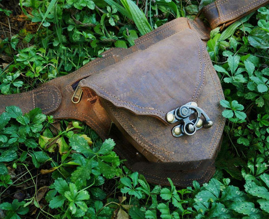 Bolso Bandolera Vintage Steampunk Corazón Medieval - Image 2