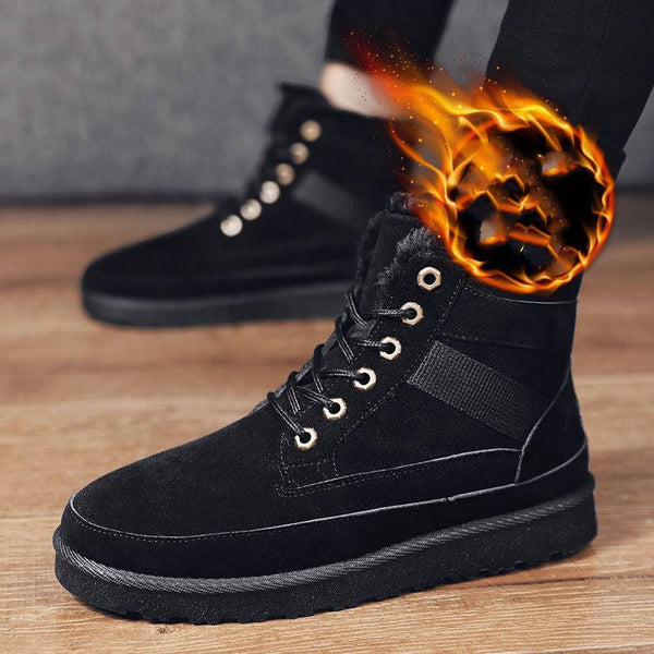 Botas de Nieve Cálidas con Forro Grueso Rhubarb