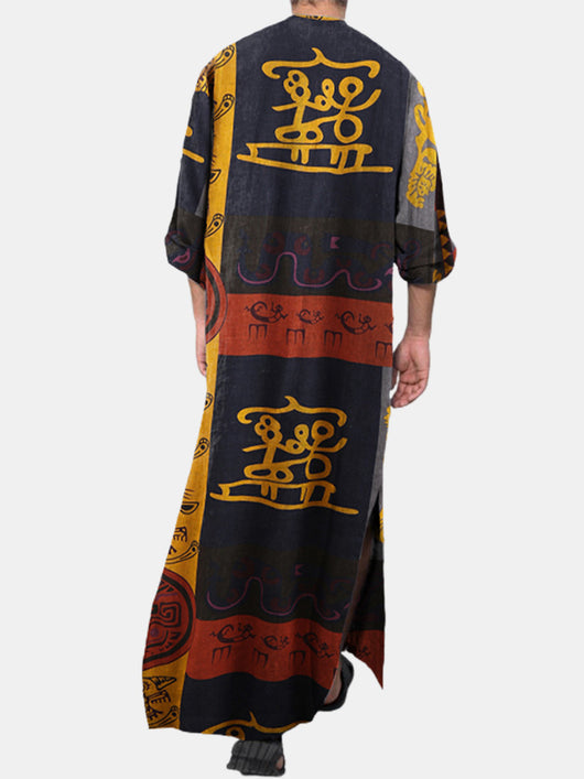Bata Larga Estampada Dubai - Ropa de Casa Elegante - Image 7