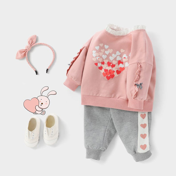 Conjunto Otoñal para Bebé Niña - Estilo Viral Tendencia - Image 3