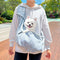 Bolso Bandolera Otoño-Invierno con Diseño de Gato y Perro