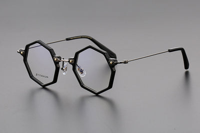 Gafas Retro Ultraligeras de Titanio Puro con Lentes para Miopía - Image 10