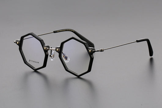 Gafas Retro Ultraligeras de Titanio Puro con Lentes para Miopía - Image 10