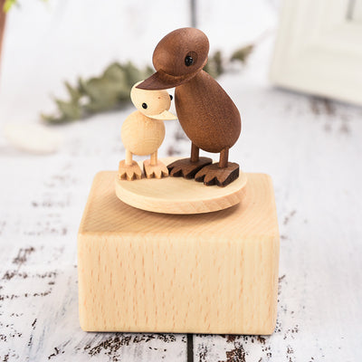 Caja de Música Miniatura de Madera con Diseño Infantil - Image 6