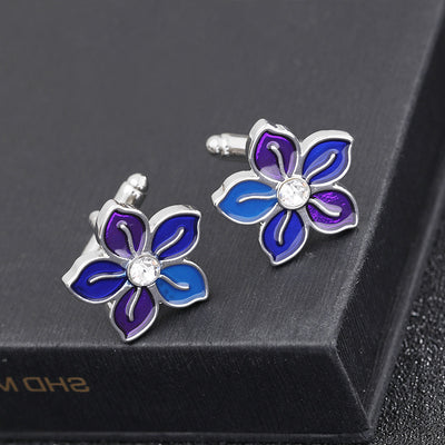 Gemelos Floral Francés Elegante para Hombre - Image 9