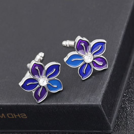 Gemelos Floral Francés Elegante para Hombre - Image 9