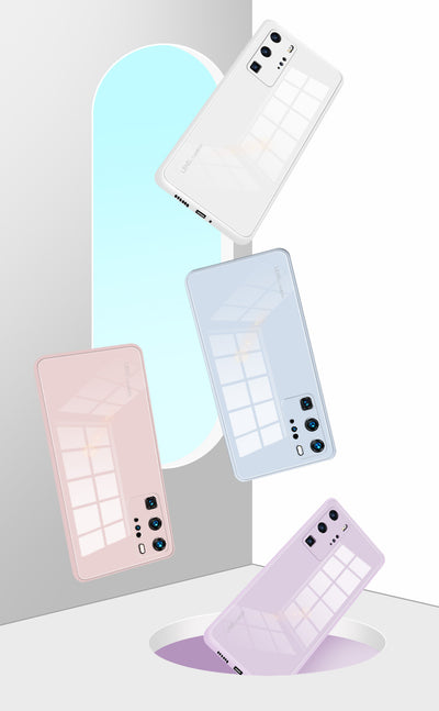 Funda de Vidrio Templado Macaron con Cuerda y Líquido - Image 6