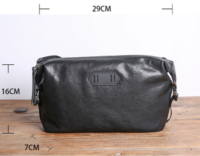 Bolso Mensajero de Cuero Genuino con Gran Capacidad - Image 11