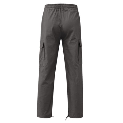Pantalones Casuales con Múltiples Bolsillos y Cordón Ajustable - Image 67